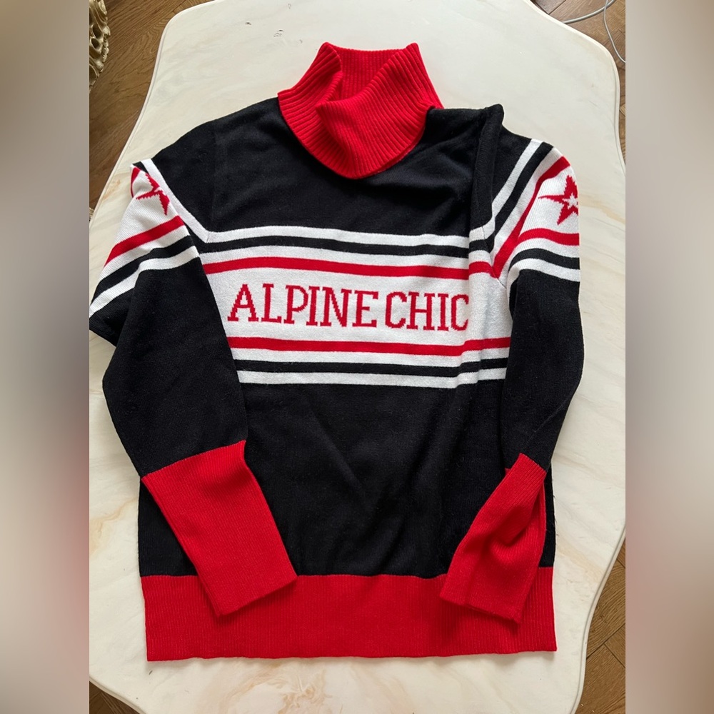 Threadbare Turtleneck Alpine Chic Long Sleeve Swe… - image 1